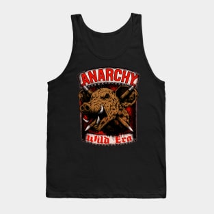 Blood Pigs Oversized – Anarchy Wild Boar Patch Tank Top
